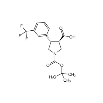 CAS: 169248-97-9|BOC-(TRANS)-4-(3-TRIFLUOROMETHYL-PHENYL)-PYRROLIDINE-3-CARBOXYLIC ACID