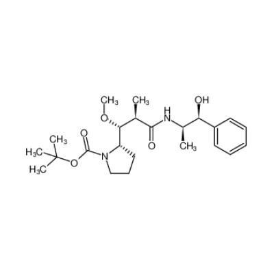 CAS: 160800-65-7|(S)-tert-butyl 2-((1R,2R)-3-(((1S,2R)-1-hydroxy-1-phenylpropan-2-yl)amino ) -1-methoxy-2-methyl-3-oxopropyl)pyrrolidine-1-carboxylate